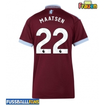 Aston Villa Ian Maatsen #22 Heimtrikot Frauen 2026-27 Kurzarm